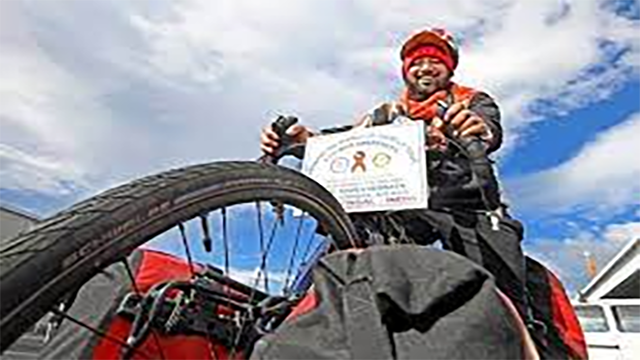 Around the world on a Bicycle in 19 years Around the world on a Bicycle in 19 years
