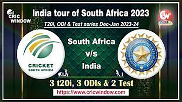 India’s Cricket Fairy Results in South Africa Series